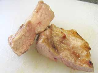 調理事例：豚のバラ肉